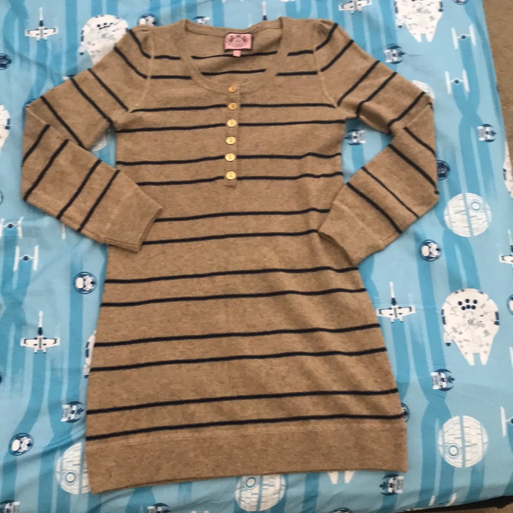 Juicy couture cashmere sweater dress medium